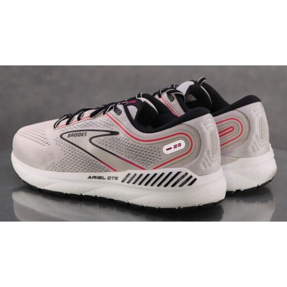 Brooks Ariel GTS 23 Women's Running Shoes Size 9 (D) Wide Gray Pink - Picture 6 of 11